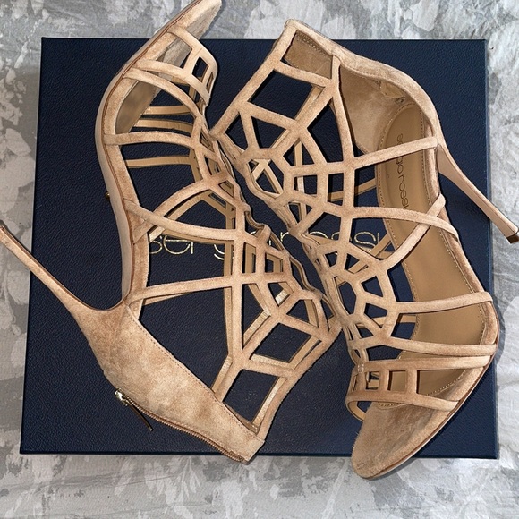 Rare Sergio Rossi Sandal boot.. Size 38 - Picture 3 of 4